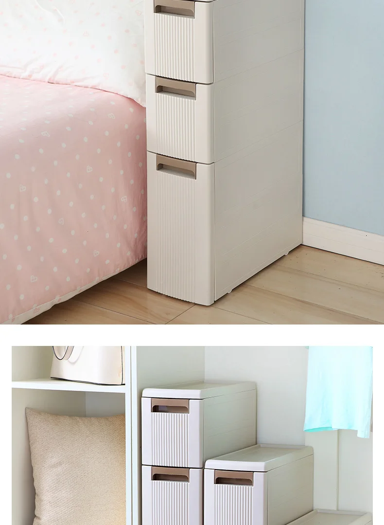Bathroom Rack Floor Toilet Storage Cabinet Drawer Kitchen Crevice Storage Toilet Corner Cabinet Side Cabinet Narrow Bathroom