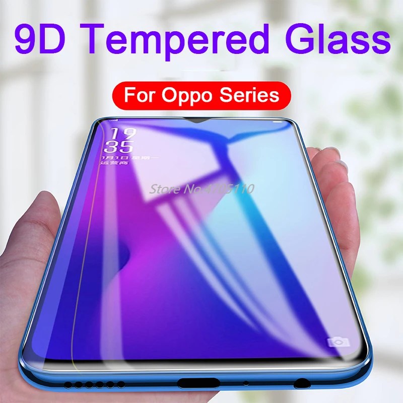 9D закаленное стекло для Oppo Realme 1 2 3 C1 X A37 A3S A5 A5s A59 A7 A73 F1s F5 Youth F7 F9 F11 Pro R15 Защитное