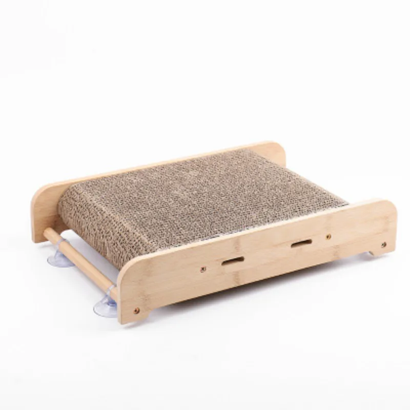 

Pet Cat Scratching Corrugated Board Grinding Claw Plate+Catnip Paper Pad Cat Toy Climbing Frame Scraper Mat Cat Scratcher Toys