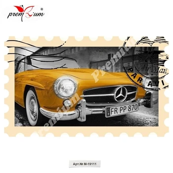 

Fridge magnet souvenir Mercedes-Benz Репринт винтажного постера