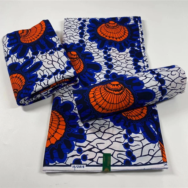 2021 New Hot Sale African Wax Fabric Cotton Material Nigerian Ankara Block Prints Batik Dutch High Quality Sewing Cloth VL-40 6