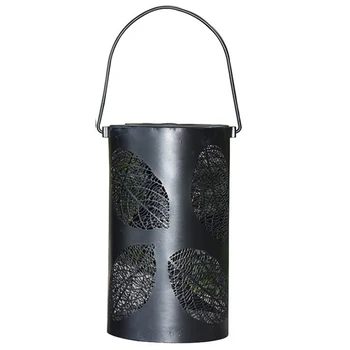 

New LED Wrought Iron Solar Light Creative Hollow Hand Lamp Garden Landscape Decoration Lamp Metal Hanging Garden Lantern