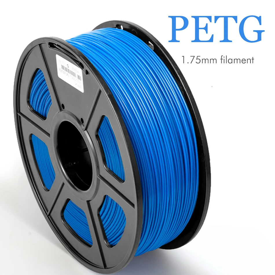 PETG Blue ПЭТГ для 3D-принтеры принадлежности 1,75 мм ПЭТГ 3d печатная нить 1кг с шпуля 3D Расходные материалы - Цвет: PETG Blue