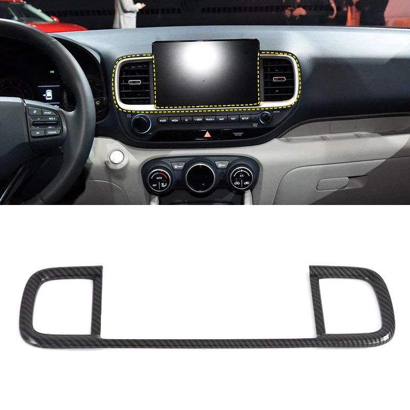 Для hyundai Venue 2019 2020 ABS Авто Стайлинг Аксессуары для интерьера Средний