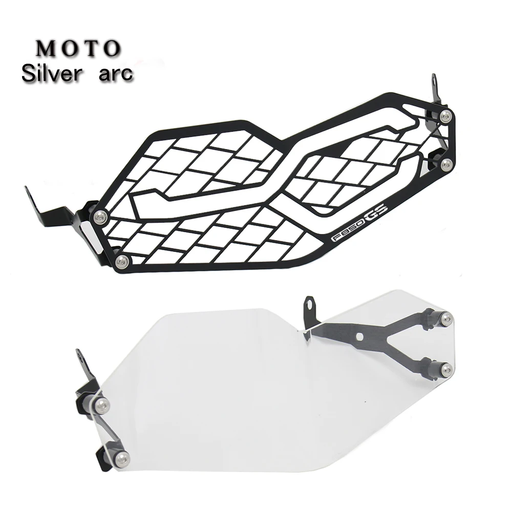 

FOR BMW F850 GS F750GS 2018-2020motorcycle Front Headlight grille Protection stainless steel / black / transparent / Mesh grille