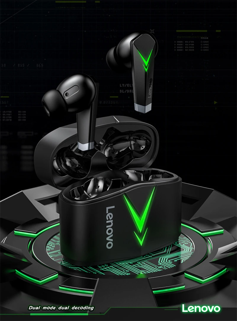 Lenovo Lp6 Lp7 Tws Gaming Earphones 