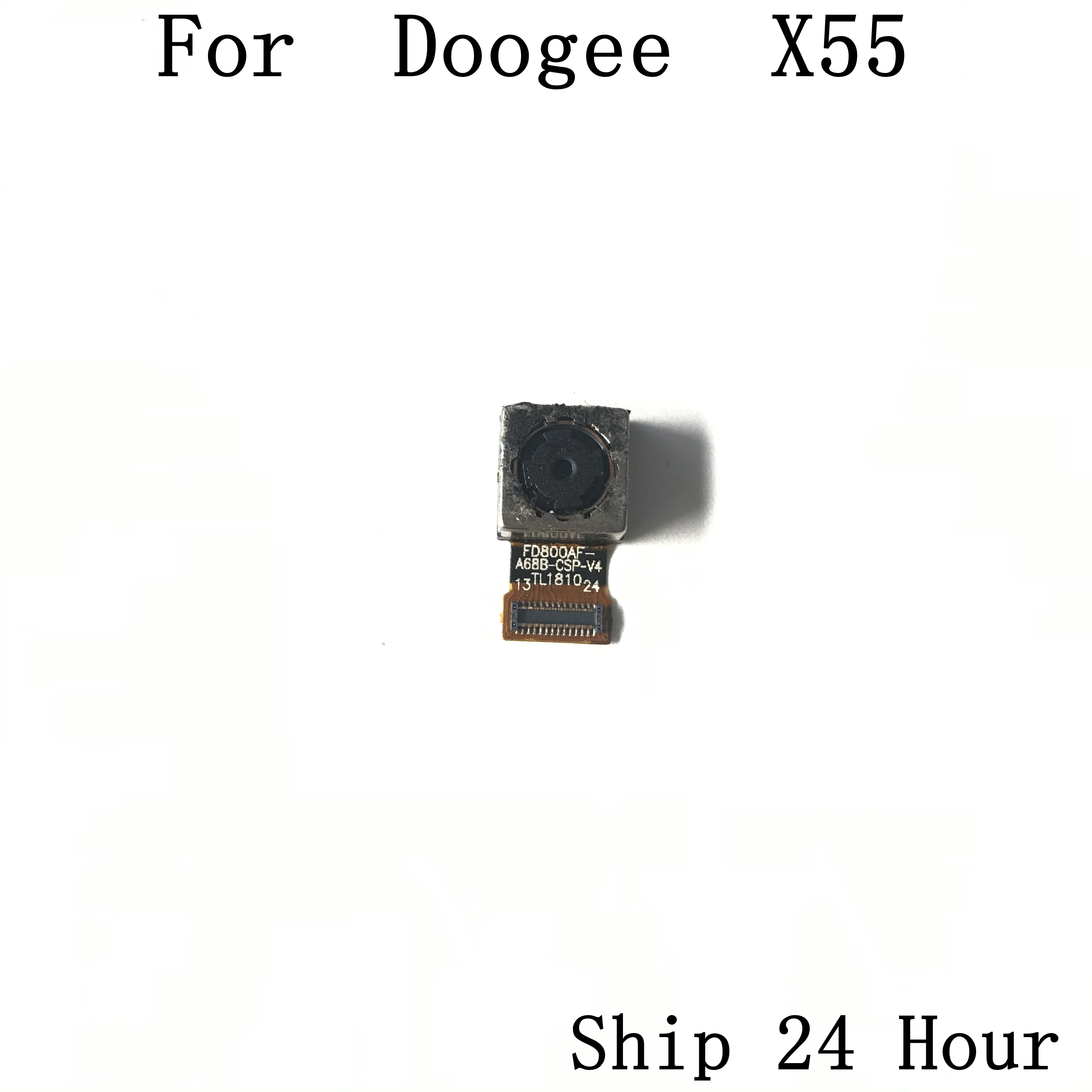Темно-синий Doogee X55 используется задняя камера 8.0MP модуль для Doogee X55 ремонт починка Часть Замена - Цвет: Темно-синий
