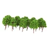 Lots 20 Plastic 1/160 N Scale Tree Model for Parking Building Railway Accs 5