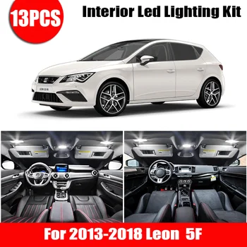 

13pc X 100% Canbus Error Free LED interior reading dome lights bulb kit for Seat for 2013-2018 Leon MK3 5F 5F1 5F5 5F8