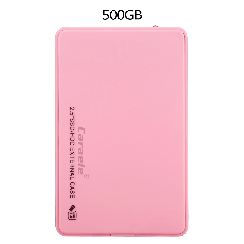 2.5'' External Hard Disk With USB 3.0 Data Line Internal Storage 500GB/1TB/2TB For For Windows 10 8 7 System Macc OS X 10.9 Etc