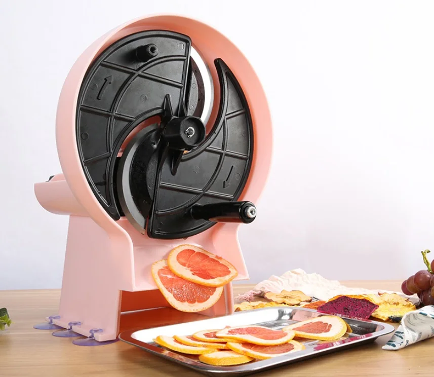 

Multi-function Shred Machine Commercial Cutting Machine Stainless Steel Hand-cranked Fruit Vegetable Lemon Slicer