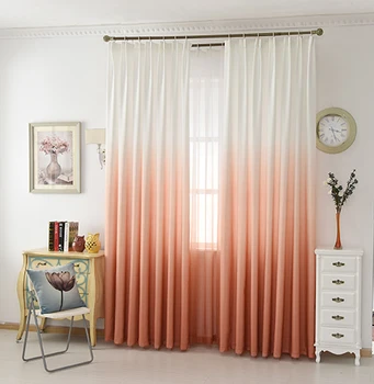5 Colors Countrycurtains Gradient Style Curtains For Window Living