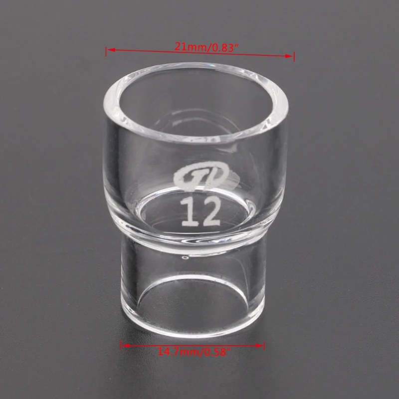 Welding Cup For WP-9 WP-17 Tig Gas Lens 1.6mm 2.4mm#12 Size Kit With Filters