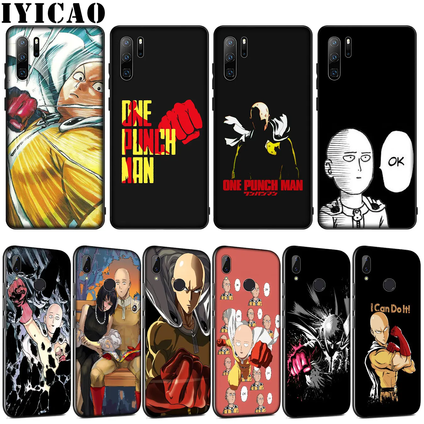 Мягкий силиконовый чехол ONE PUNCH MAN для Huawei P30 P20 Pro P10 P9 Lite Mini 2017 2016 P Smart Z Plus 2019|Бамперы|