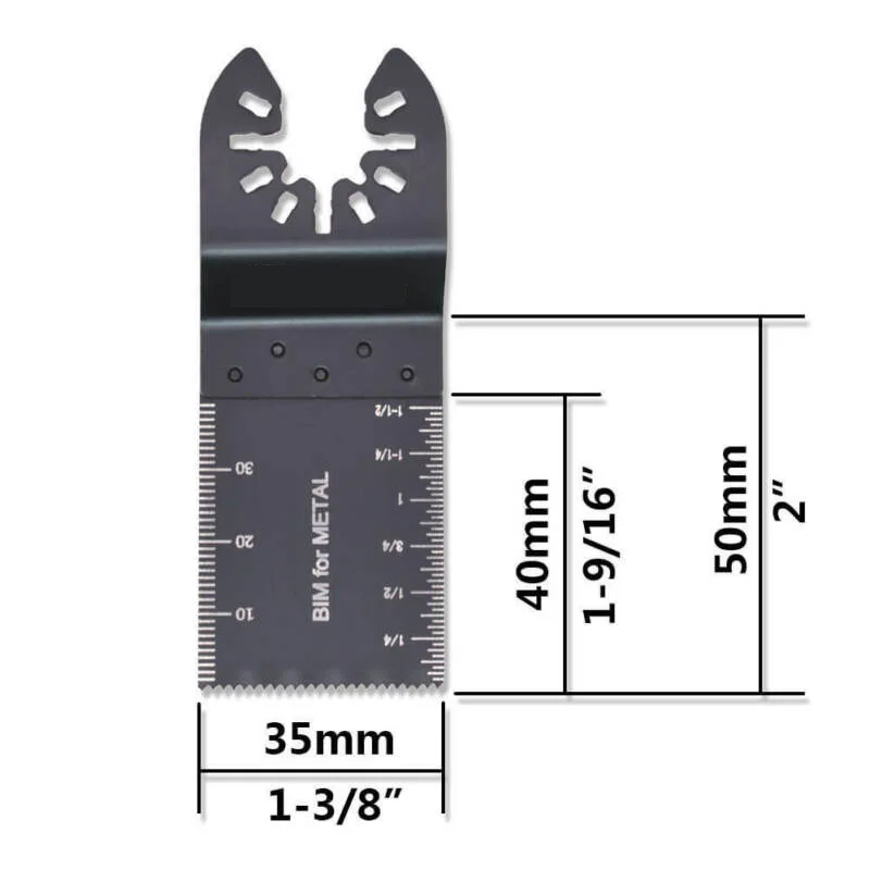 For DeWalt Porter Cable/ROCKWEL Bi-Metal Saw Blades Oscillating Multi Tools Set