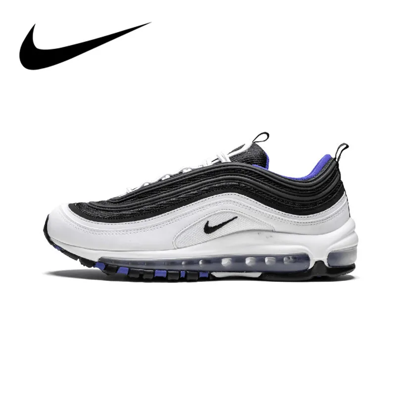 

Original Nike Air Max 97 OG Men's Running Shoes Low Top Wear Resistant Fashion Sport Outdoor Sneakers 2019 New Arrival 921522
