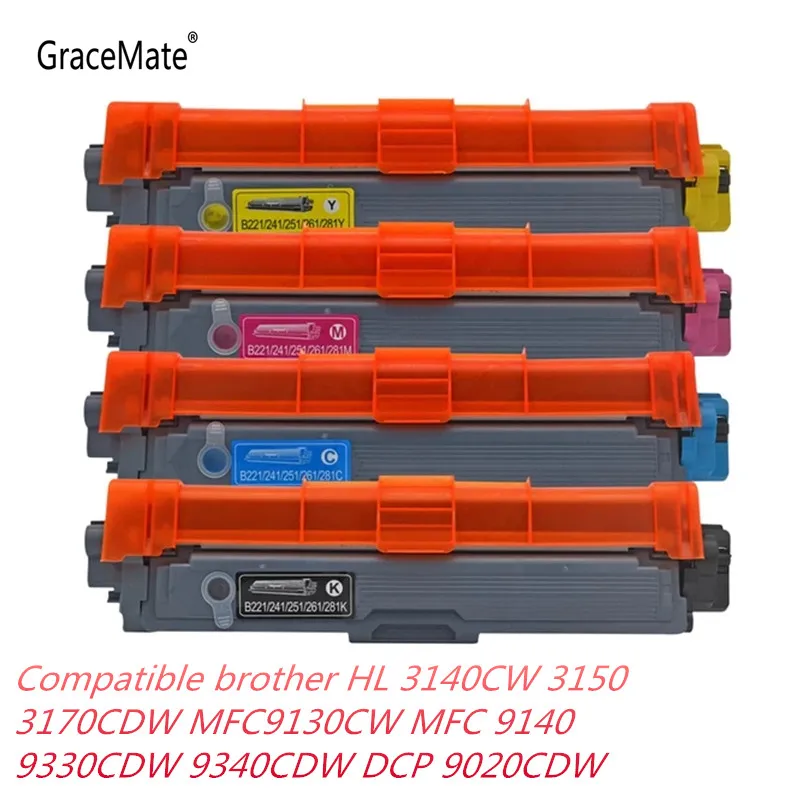 

GraceMate Compatible toner cartridge for brother HL 3140CW 3150 3170CDW MFC9130CW MFC 9140 9330CDW 9340CDW DCP 9020CDW
