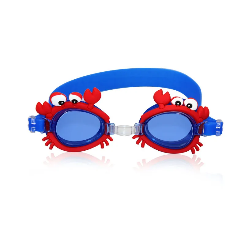Swim Goggles Swimming Glasses Kids Anti Fog UV Protection Summer Pool Training Mask Children Eyewear Cases Bee Crab Fish Dolphin