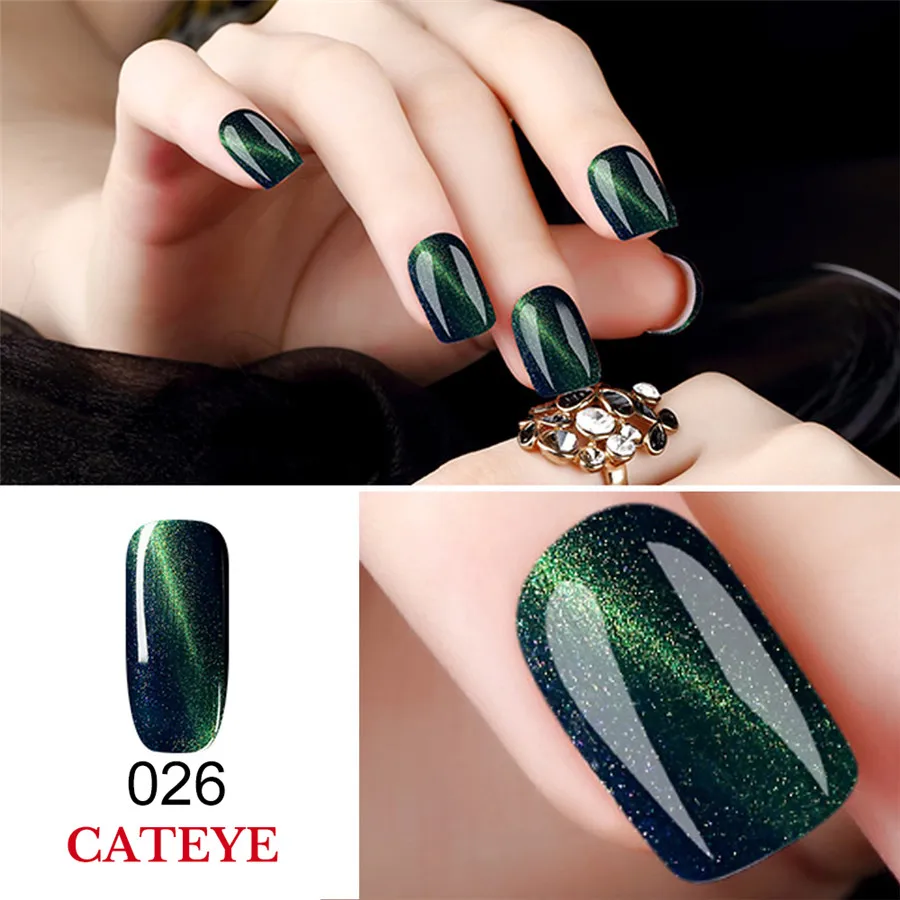 Allneweook Cateye 3D Набор лаков для ногтей 8 мл полигель набор неоновый гель лак кошачий глаз гель для ногтей гибридные Лаки