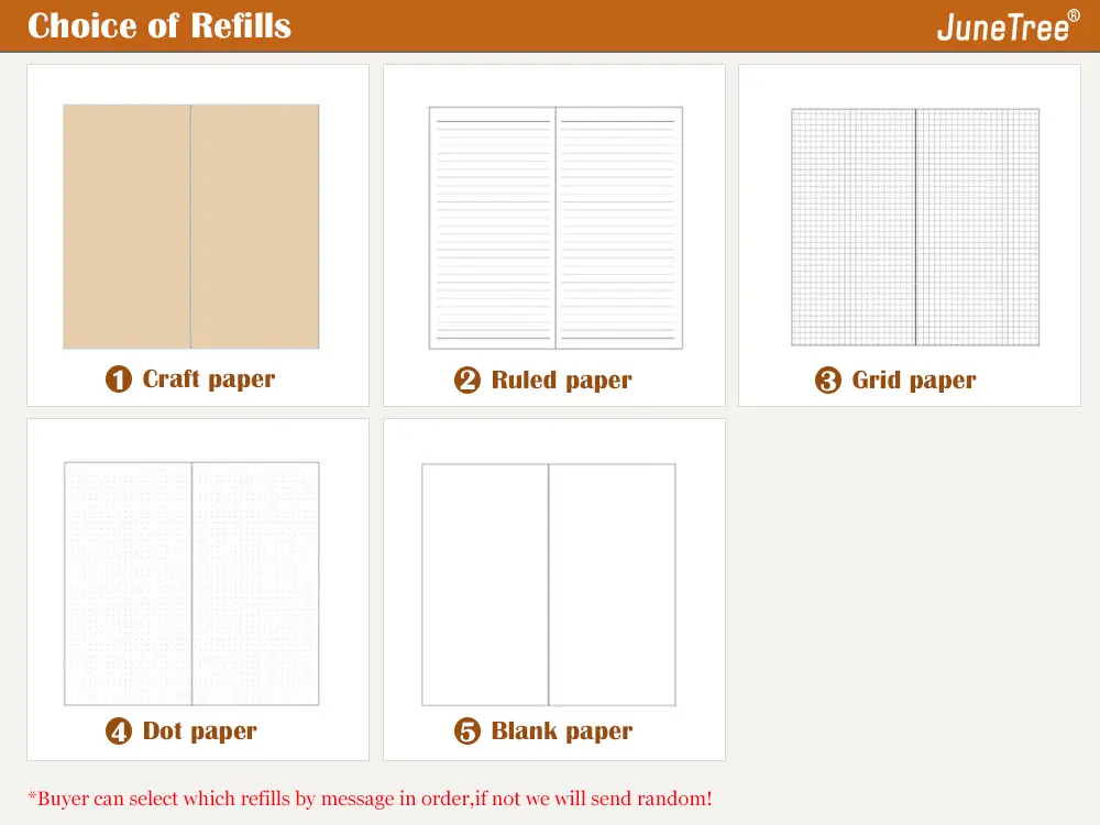 notas de couro genuíno para caderno de material de planejador de presentes criativos