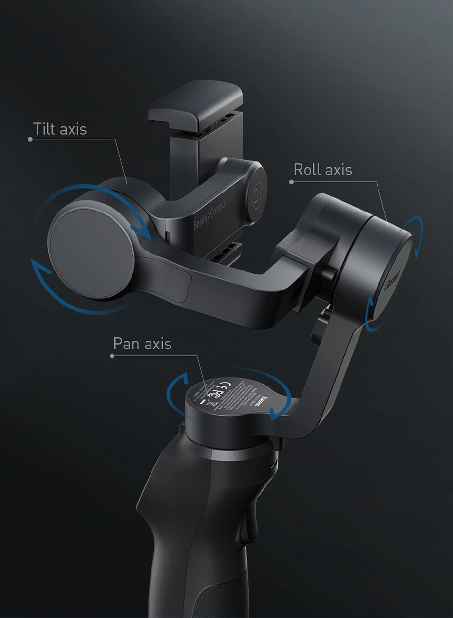 Baseus 3-axis Handheld Gimbal Stabilizer