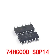 74hc00d 4-way 2-entrada e não porta smd sop14 chip (5 pces)