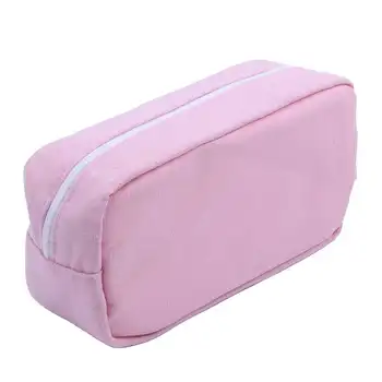

Cute Pencil Case,Canvas Pencil Box Bag Pouch With Zipper With Compartments,19.5*10*7 cm Vertical bar