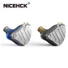 NICEHCK DB3 1BA+ 2DD Hybrid 3 драйвера в ухо наушники контролировать бег спортивные наушники HIFI гарнитура вкладыши IEM DJ этап 2Pin