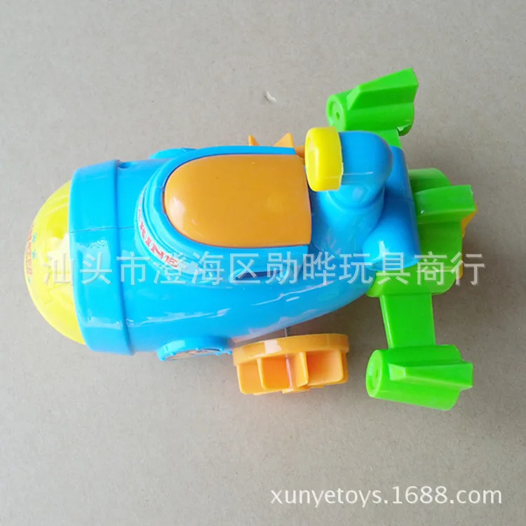 Шуй-Лу двойного назначения мультфильм подводная лодка игрушка играть с водой ванной намотки маленькая игрушка многофункциональные водные игрушки