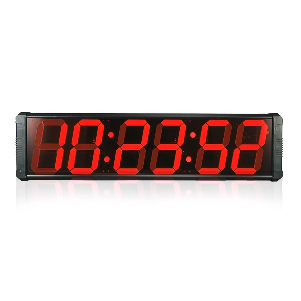 

Large LED Digital Wall Clock Big Stopwatch For Factory market Meeting Countdown Timer Clocks With Super High Quality Modern