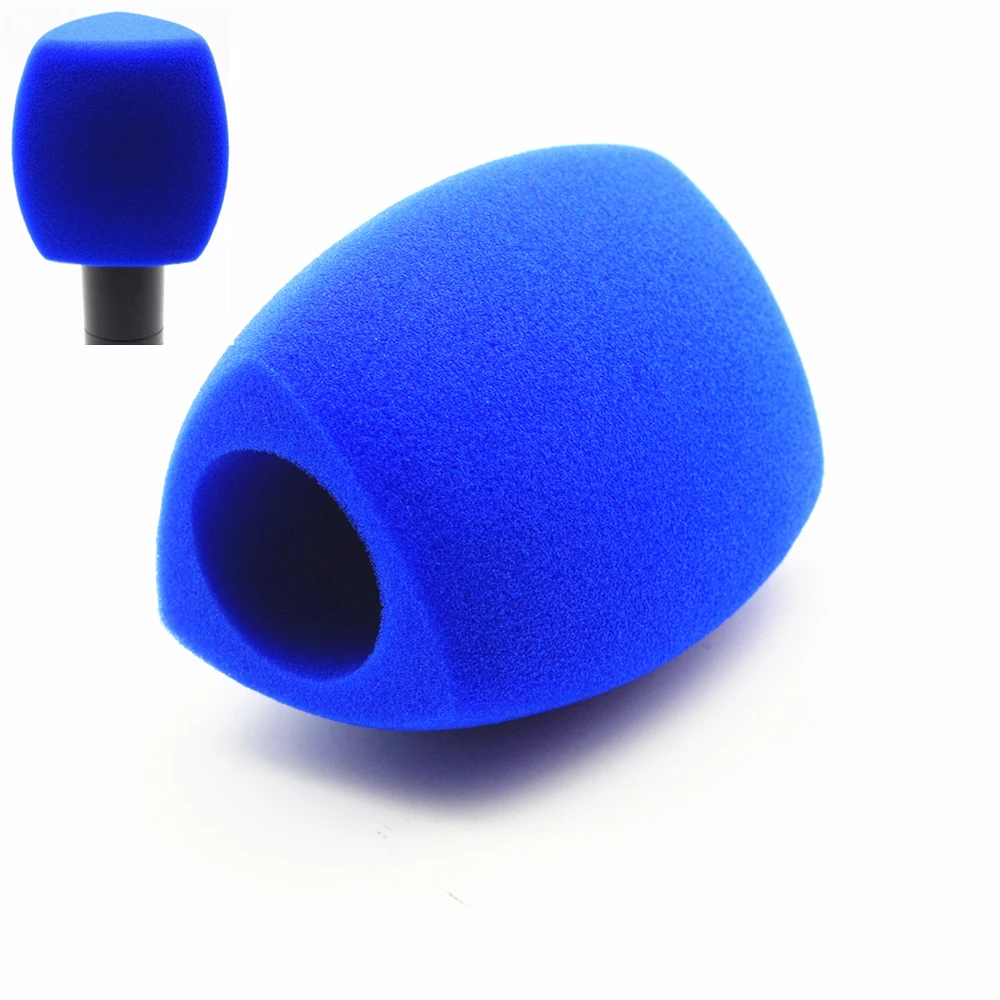 Microphone Cover Microphone Accessories Microphone Windscreen Foam 3 colors For Handheld Interview