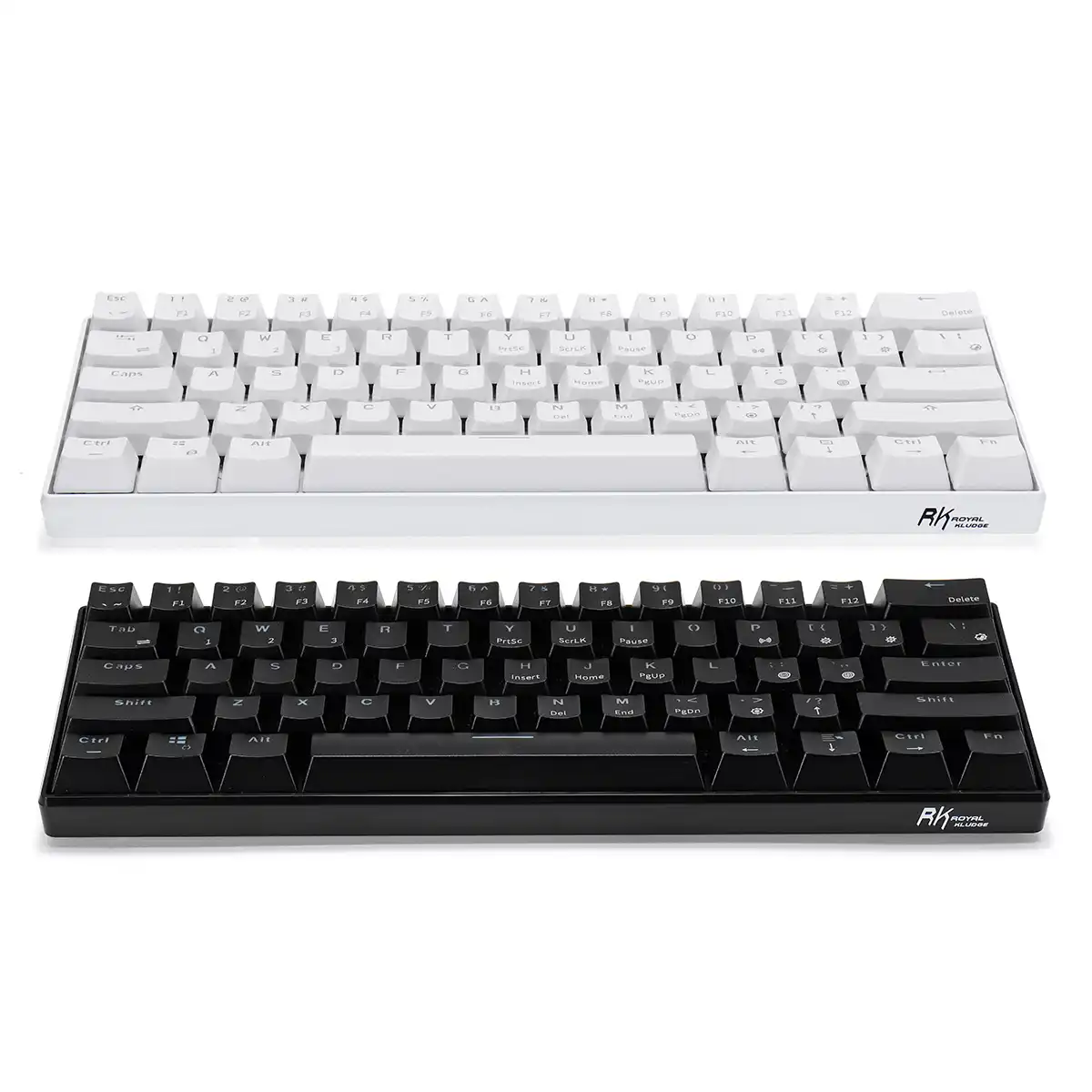 Rk 61 Gateronスイッチrgbメカニカルゲーミングキーボードbluetooth Ledバックライト防水デスクトップ英語レイアウト キーボード Aliexpress