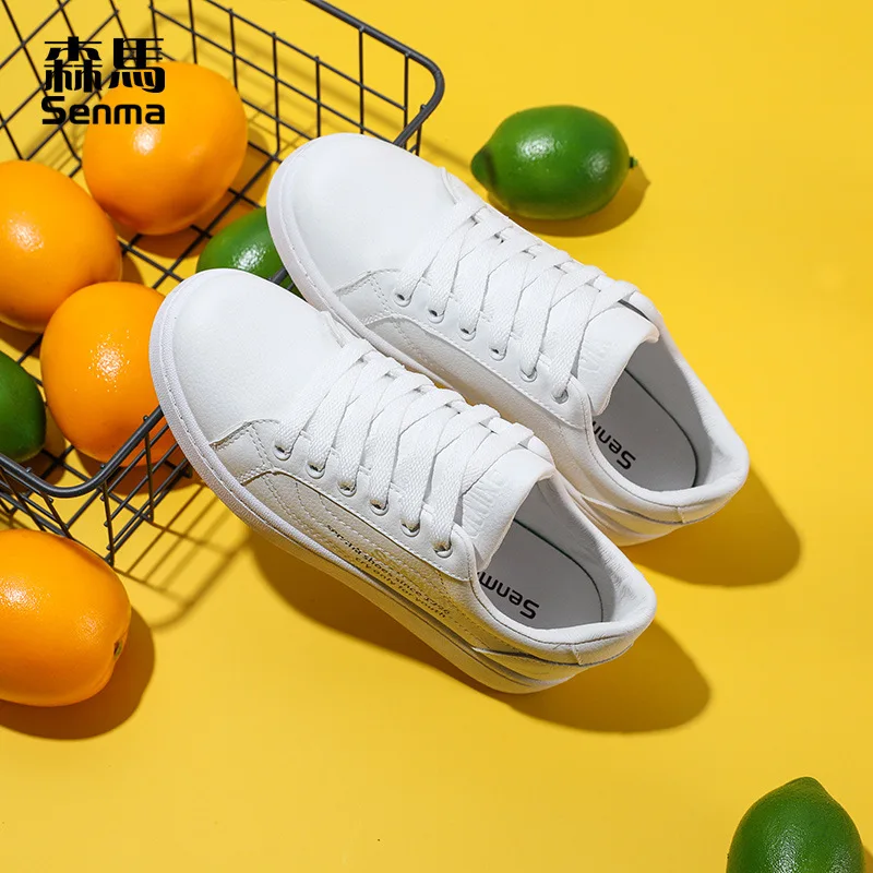 

Semir WOMEN'S Shoes Students Casual Shoes Women's Spring Anti-slip Korean-style Versatile Flat Low-Cut Trendy Shoes Lightweight