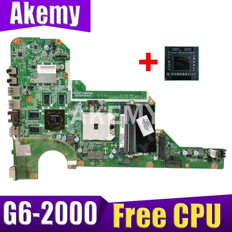 683030-001 материнская плата для Hp G4 G6 G4-2000 G6-2000 G7 G7-2000 основная 683030-501 DA0R53MB6E0 DA0R53MB6E1 7670M
