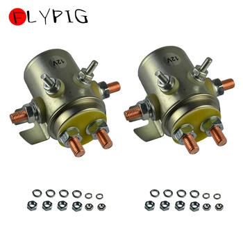 

2PCS Continuous Duty SWITCH RELAY SOLENOID For Autocrane Boom Winch 6 Terminal 12Volt SBD4201A 1001088