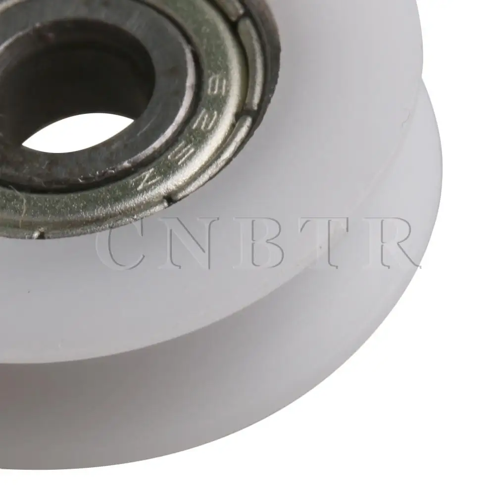 CNBTR 4x U Тип Groove подшипник 625ZZ направляющий шкив 73 кг 24x5x7mm|Дверные ролики| |