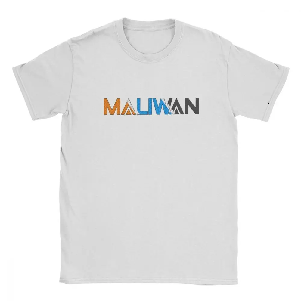 Мужская Винтажная футболка с круглым вырезом Maliwan из чистого хлопка коротким
