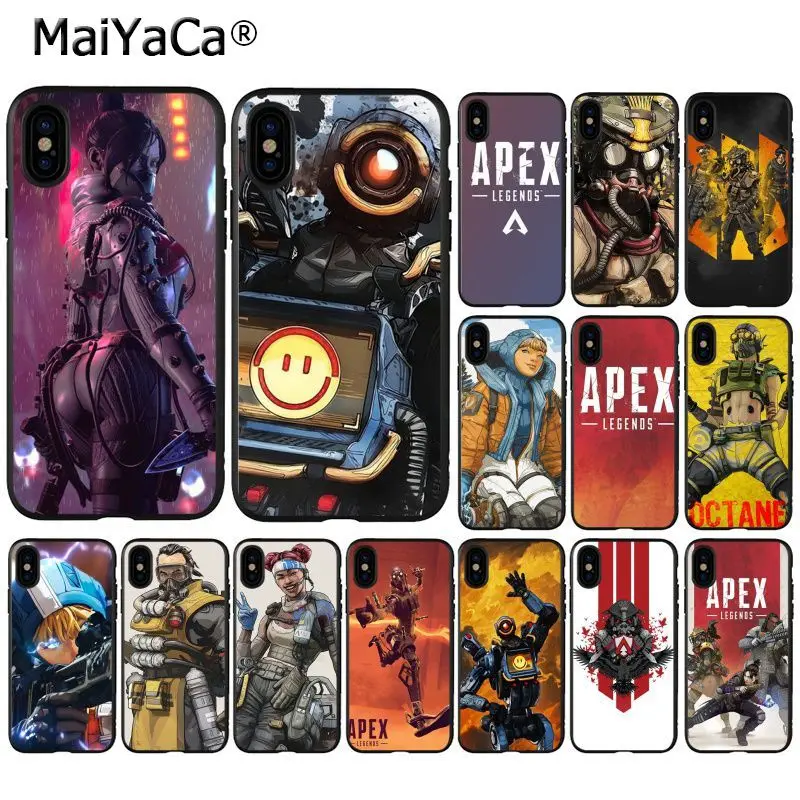 MaiYaCa Apex Legends DIY Роскошный чехол для телефона iPhone 11 pro XS MAX 8 7 6 6S Plus X 5 XR | Мобильные