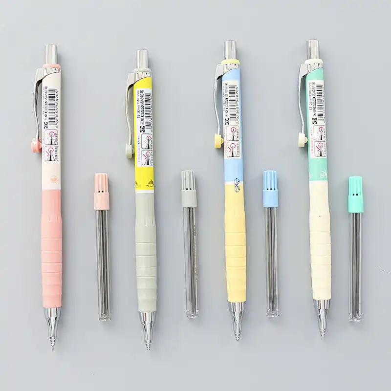 0 3ミリメートルかわいいカラフルなプラスチック製シャープペンシルシンプルな新鮮な自動鉛筆スクール用品韓国かわいい文房具 Mechanical Pencil Automatic Pencilplastic Mechanical Pencil Aliexpress