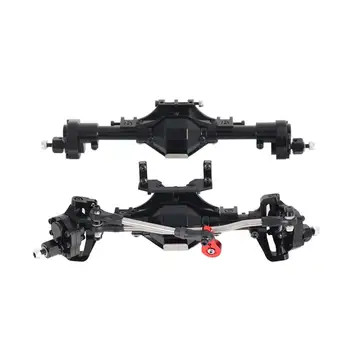 

For 1/10 RC Crawler Car Axial SCX10 II 90047 90046 Upgrade Parts SCX10 Front Rear Portal Axle Aluminum Alloy CNC Anodized Full