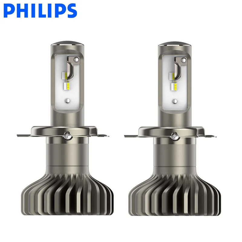 Philips X-treme Ultinon светодиодный gen2 H4 9003 HB2 Автомобильная 6000K белая фара авто лампа+ 250% ярче 12 лет жизни 11342XUWX2, 2X