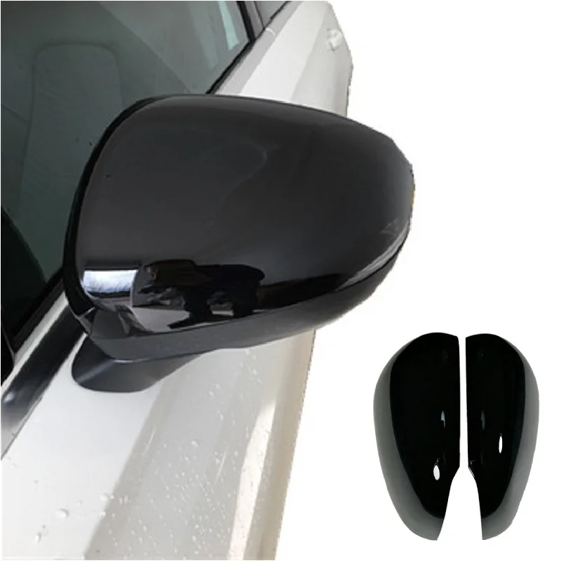 Car Rear View Right Side Mirror Cover Cap Replacement Gloss Black for Mercedes Benz A Class W176 B Class | Replacement Rearview Side Mirror Covers Cap Compatible For Mercede | リアアンダーミラー | CHENQIN(小さな店)