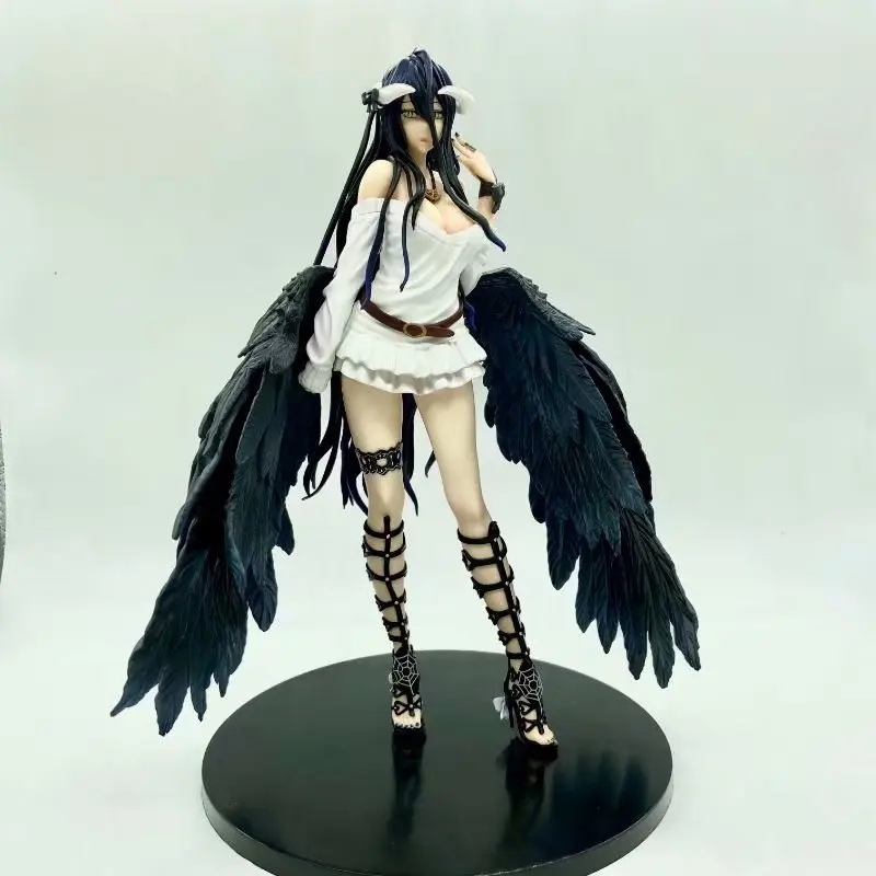 Персонаж Аниме Overlord albedo стоящая осанка Премиум Версия ПВХ коллекционные