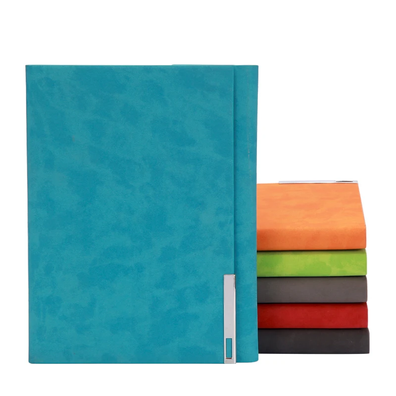 

Simple PU Leather Business Diary Notebook Planners Creative Notepads Perfect Binding Recording Daily Memos Notebooks Gifts