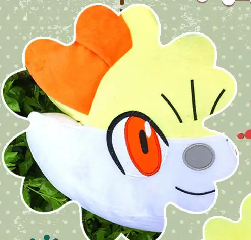 Fennekin мягкая плюшевая игрушечная подушка кукла-подушка детский подарок на день рождения 38 см