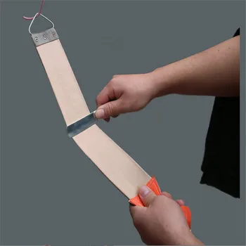 

1Pc Canvas Leather Sharpening Strap For Barber Open Straight Razor Sharpening Shave Razor Tool Shaving Accessories