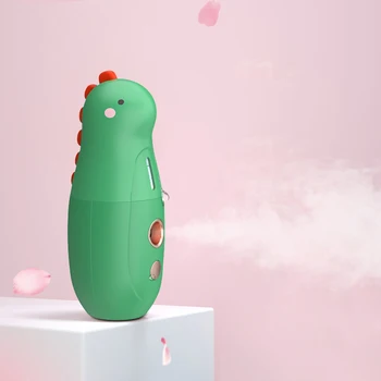 

Dinosaur Mini Nano Facial vaporizer mist Sprayer Air Humidifier Nebulizer SPA Anti-aging Steamer Deap cleaning Beauty Tool