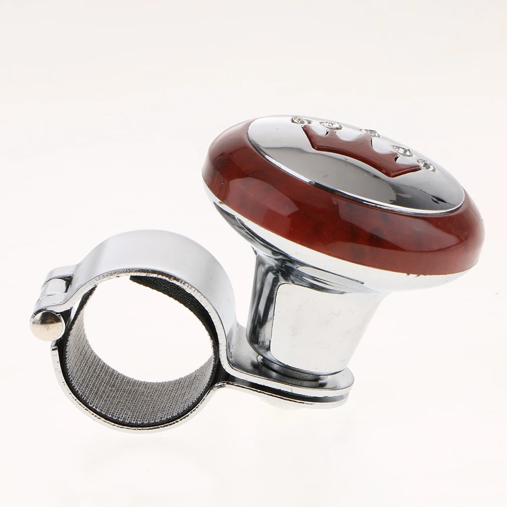 Steering Wheel Aid Power Handle Assister Spinner Knob For Car Truck 65x45mm