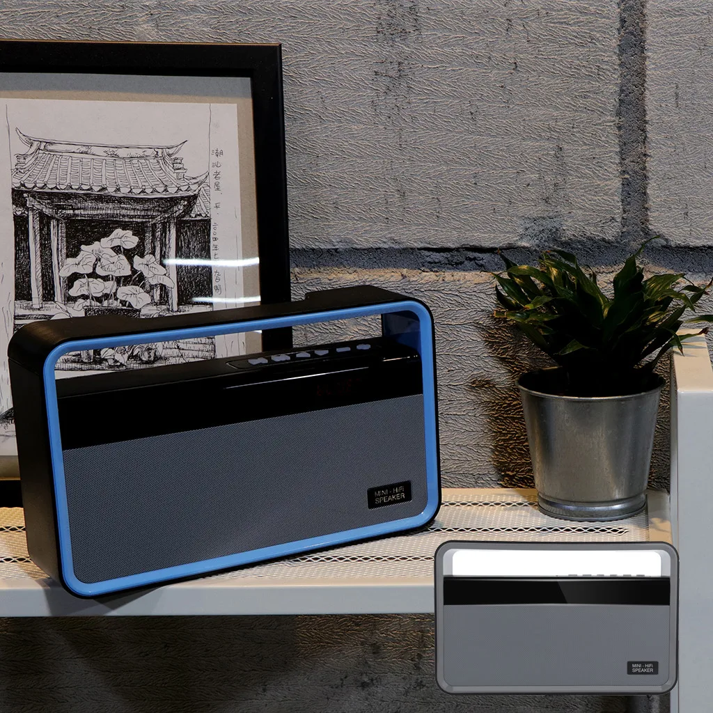 PC Твердый чехол для переноски Bluetooth Динамик громкие стерео богатый Bluetooth бас отличный Портативный Беспроводной Динамик, Беспроводной подключение по Bluetooth