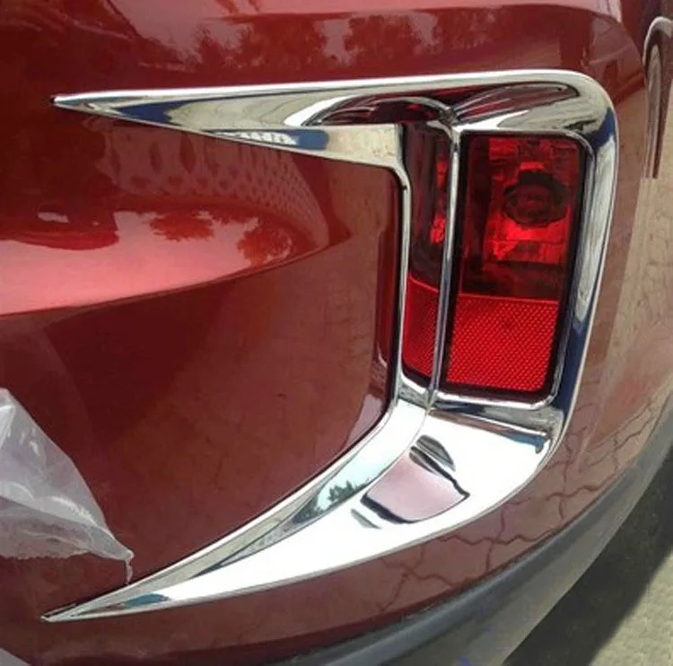 2 шт. для FAW BESTURN X80 2013 2016 задний противотуманный фонарь рамка пайетками передняя